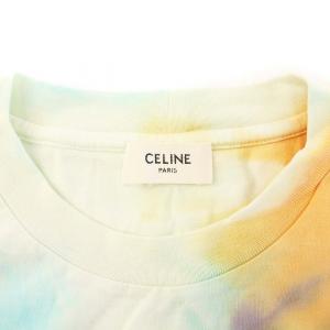 CELINE 21SS STUDDED LOGO TEE M マルチカラー