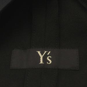 Y's ヨウジヤマモト サロペット オールインワン ワイド パンツ 1 S 黒 ブラック