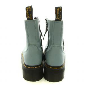 Dr.Martens Jadon III Boot Pisa Leather Platforms in Blue ショートブーツ プラットフォーム