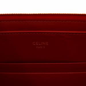 CELINE Cチャーム クラッチバッグ レッド 10B813BFL
