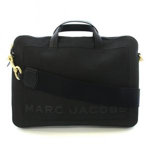 MARC JACOBS ブリーフケース ショルダーバッグ ハンドバッグ ロゴ 鞄 黒 ブラック