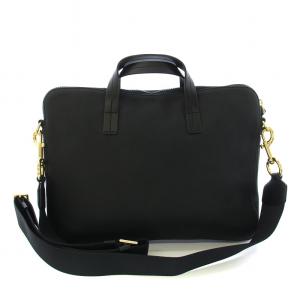 MARC JACOBS ブリーフケース ショルダーバッグ ハンドバッグ ロゴ 鞄 黒 ブラック