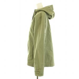 THE NORTH FACE マウンテンパーカー アウター フード ロゴプリント L カーキ NF0A2VCQ