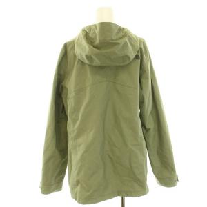 THE NORTH FACE マウンテンパーカー アウター フード ロゴプリント L カーキ NF0A2VCQ