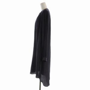 STUNNING LURE チュニック シャツ ブラウス スタンドカラー 長袖 2 M 紫 パープル