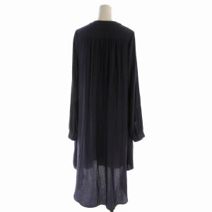STUNNING LURE チュニック シャツ ブラウス スタンドカラー 長袖 2 M 紫 パープル