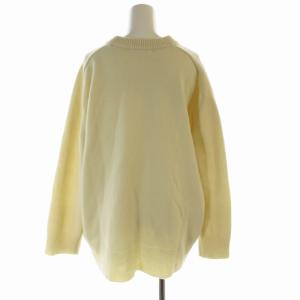 BEAUTY&YOUTH UNITED ARROWS タグ付き ウールカシミヤ アクアラグランクルーネックニットプルオーバー セーター 長袖 M ベージュ 1613-105-3453