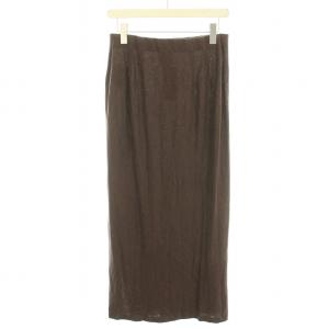 IENA 24SS ラスパイユ Raspail別注 ジャージースカート ロング マキシ タイト イージー 麻 リネン