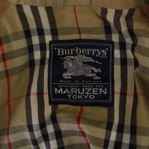 burberrys ヴィンテージ トレンチコート 裏地チェック柄 ベージュ