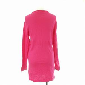 MARC JACOBS カーディガン ロング 長袖 ニット 薄手 M ピンク