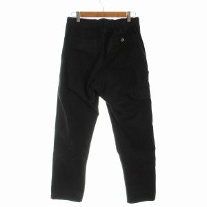 orSlow デニム ジーンズ テーパードパンツ ボタンフライ S 黒 ブラック
