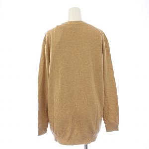 POLO RALPH LAUREN ニット カーディガン 長袖 Vネック ロゴ刺繍 ウール XS ベージュ