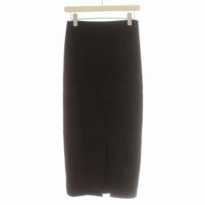 EVERYDAY I LIKE 21AW Jersey Long Tight スカート ロング タイトスカート 36 S 黒 ブラック