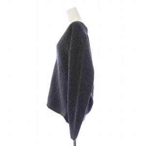 Plage 22AW WOレイヤードニット セーター 長袖 キャミソール付き ウール F グレー 22080922201040