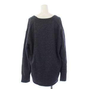 Plage 22AW WOレイヤードニット セーター 長袖 キャミソール付き ウール F グレー 22080922201040