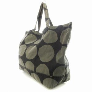 ［新品未使用］marimekkoマリメッコ トートバッグ グレー×サンドベージュ マリメッコ marimekko 【marimekko】マリメッコ Igelin Solid