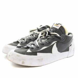 NIKE ×sacai Blazer Low Iron Grey US11