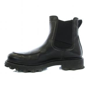 Salvatore Ferragamo サイドゴアブーツ レザー 9.5 ブラック LC 54649
