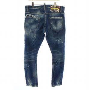 DSQUARED2 19AW Sexy Twist Jean ダメージ加工 48 インディゴ S71LB0683
