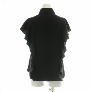 Theory 22SS Prime GGT BD Ruffle Top プライム GGT BD ラッフルトップ シャツ ブラウス 半袖 レギュラーカラー
