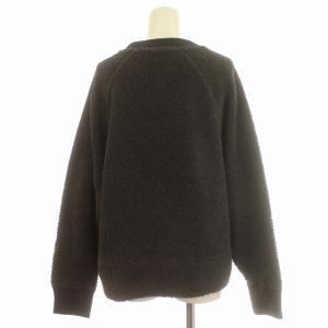 Theory 21AW BOA FLEECE GARNER CREW J ボア フリース トレーナー 長袖 S グレー