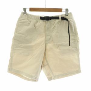 NN-SHORTS NNショートパンツ ハーフ ジッパーフライ ベルト M 白 ホワイト G106-OGS