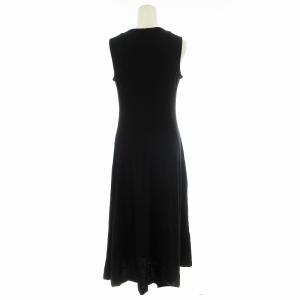 Theory ワンピース ロング ノースリーブ カットソーS 黒 ブラック