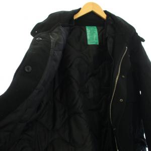 HOUSTON M-65 フィールドジャケット ミリタリージャケット ライナー付き M 黒 ブラック 50815