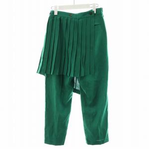 TARO HORIUCHI スカートドッキングパンツ F 緑 グリーン /AN42
