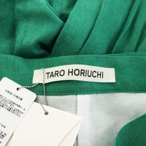 TARO HORIUCHI スカートドッキングパンツ F 緑 グリーン /AN42