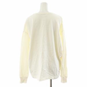 beautiful people × G.D long T-shirt Tシャツ カットソー 長袖 刺繍 38 M 白 ホワイト 1025310051