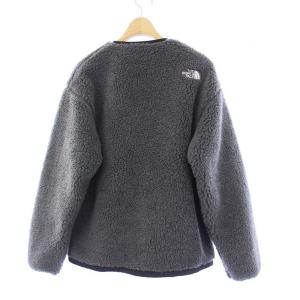 THE NORTH FACE REVERSIBLE EXTREME PILE CARDIGAN XS ミックスチャコールグレー