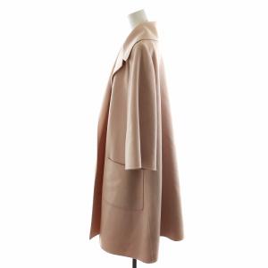 FOXEY コート ロング丈 カシミヤ 42 ピンク