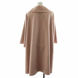 FOXEY コート ロング丈 カシミヤ 42 ピンク
