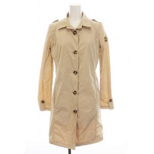 AJ シングル トレンチコート ロング アウター 38 M ベージュ /YM