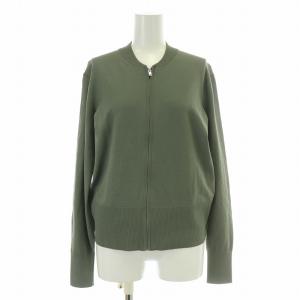 Theory 22SS COMPACT CREPE ZIP UP BOMBER コンパクトクロップドジップアップジャンパー