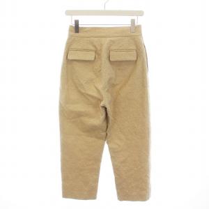 SEEALL パンツ チノパン 総柄 刺繍 コットン 36 S ベージュ /YM