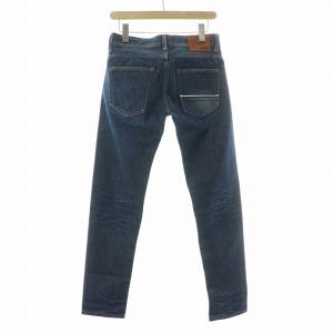 REPLAY ANBASS HYPERFLEX デニムパンツ ジーンズ ボタンフライ ロゴパッチ W28 L32 インディゴ