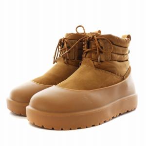 UGG australia クラシック ミニ レースアップ ウェザー CLASSIC MINI LACE-UP WEATHER ショートブーツ ロゴ 24.0cm
