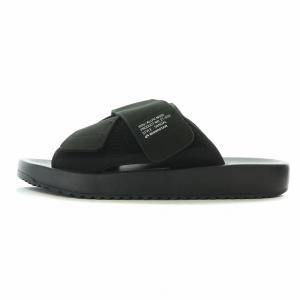 MoonStar 810s ALLPE MODI SANDAL サンダル 厚底 ロゴ プリント M 黒 ブラック ET-003