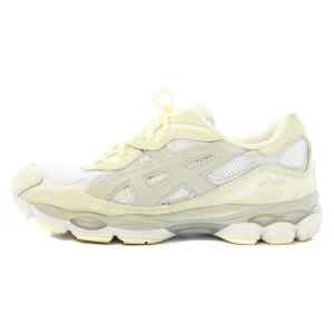 GEL-NYC WHITE/OYSTER GREY ゲルエヌワイシー ホワイト/オイスターグレー スニーカー