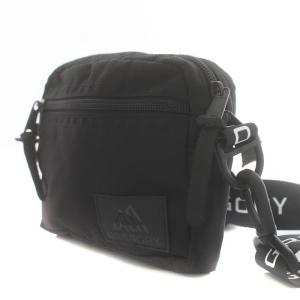 GREGORY FREAK'S STORE 別注 POUCH SHOULDER2 ポーチショルダーバッグ 2 ポシェット ロゴ ナイロン 黒