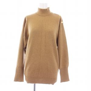 CHANEL セットアップ 上下 カシミヤ ココボタン 2 ブラウン