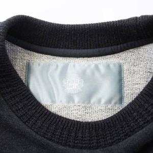 Dulcamara ドットグラデーションSWトレーナー スウェット 長袖 プリント 1 S グレー