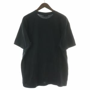 DIESEL Tシャツ 半袖 クルーネック ロゴ プリント XL 黒 ブラック A02405-T-JUSTEMB /BB