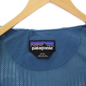 Patagonia 23SS MENS ISTHMUS UTILITY JACKET マウンテンパーカー ジャケット 裏地メッシュ S 青 ブルー
