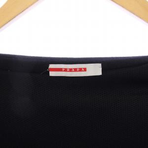 PRADA SPORT トラックジャケット スタンドカラー ジップアップ L 黒 ブラック