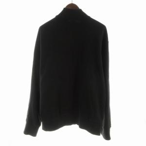 POLO RALPH LAUREN カーディガン ニット ロゴ 刺繍 ハイネック L 黒 ブラック