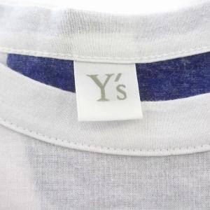 Y's ヨウジヤマモト ロンT 長袖 カットソー Tシャツ 2 M 白 ホワイト
