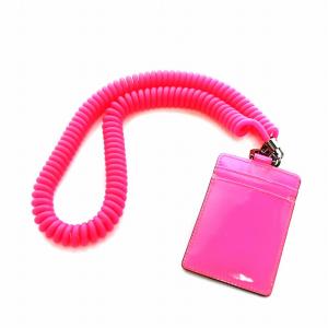 DOLCE&GABBANA カードケース 定期入れ ロゴ ピンク /AN10 OH